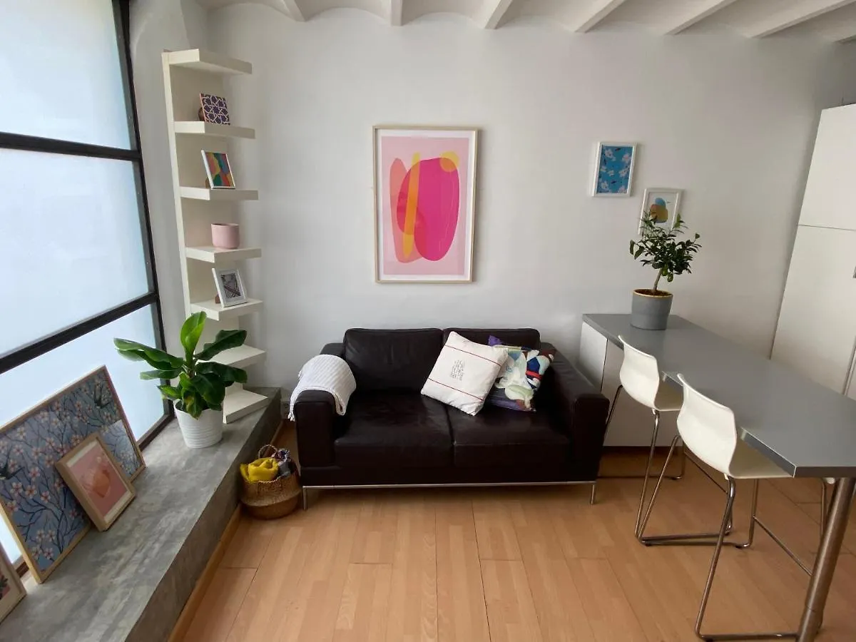 Apartmán Cozy Art Studio In Poble Sec Barcelona
